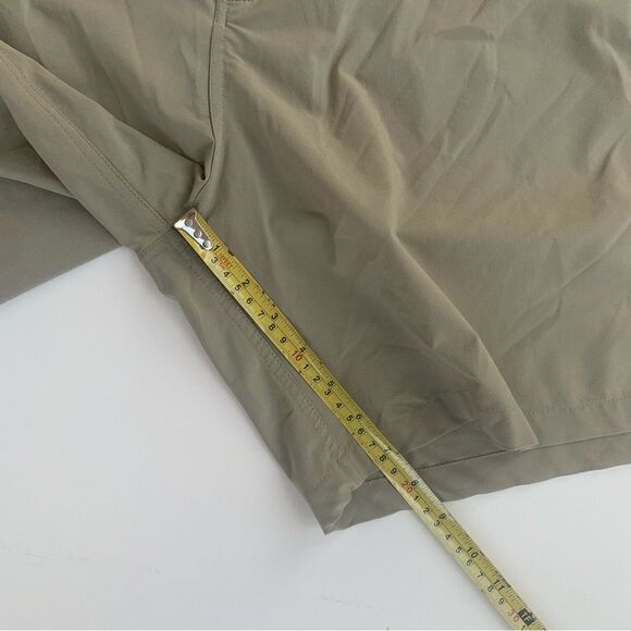 Free Fly Mens 40 Beige Chino shorts Stretch Pockets Utility Hybrid Outdoor Comfy - Picture 6 of 9